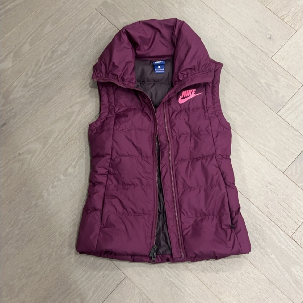 Nike Quilted Sleeveless Vest – Purple (US XS)